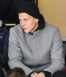 Finbesök av Victor Lindelöf. Manchester United nästa. FOTO: RUNE ÅHLÉN