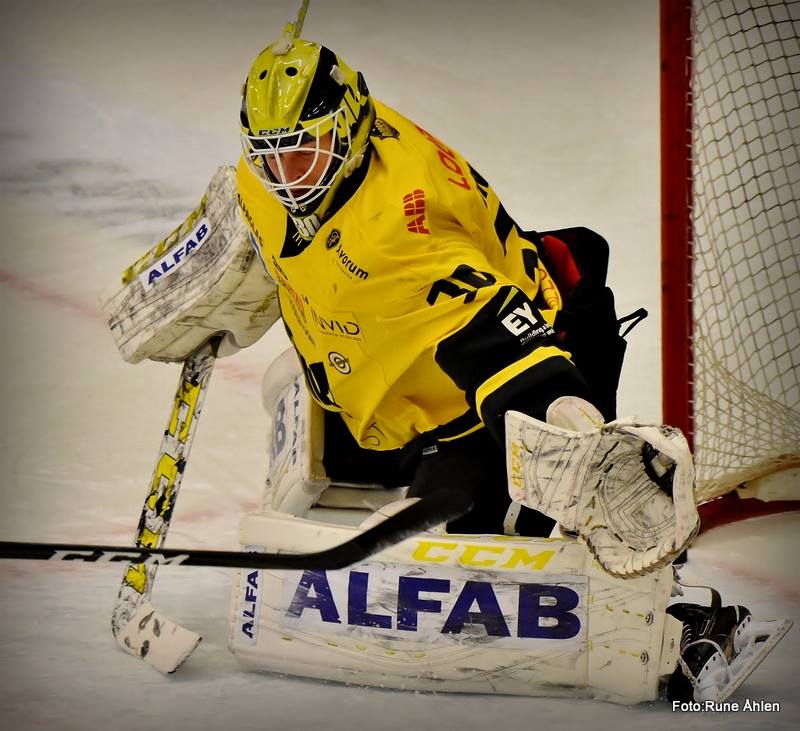 Lundberg var åter fenomenal. FOTO: RUNE ÅHLÉN
