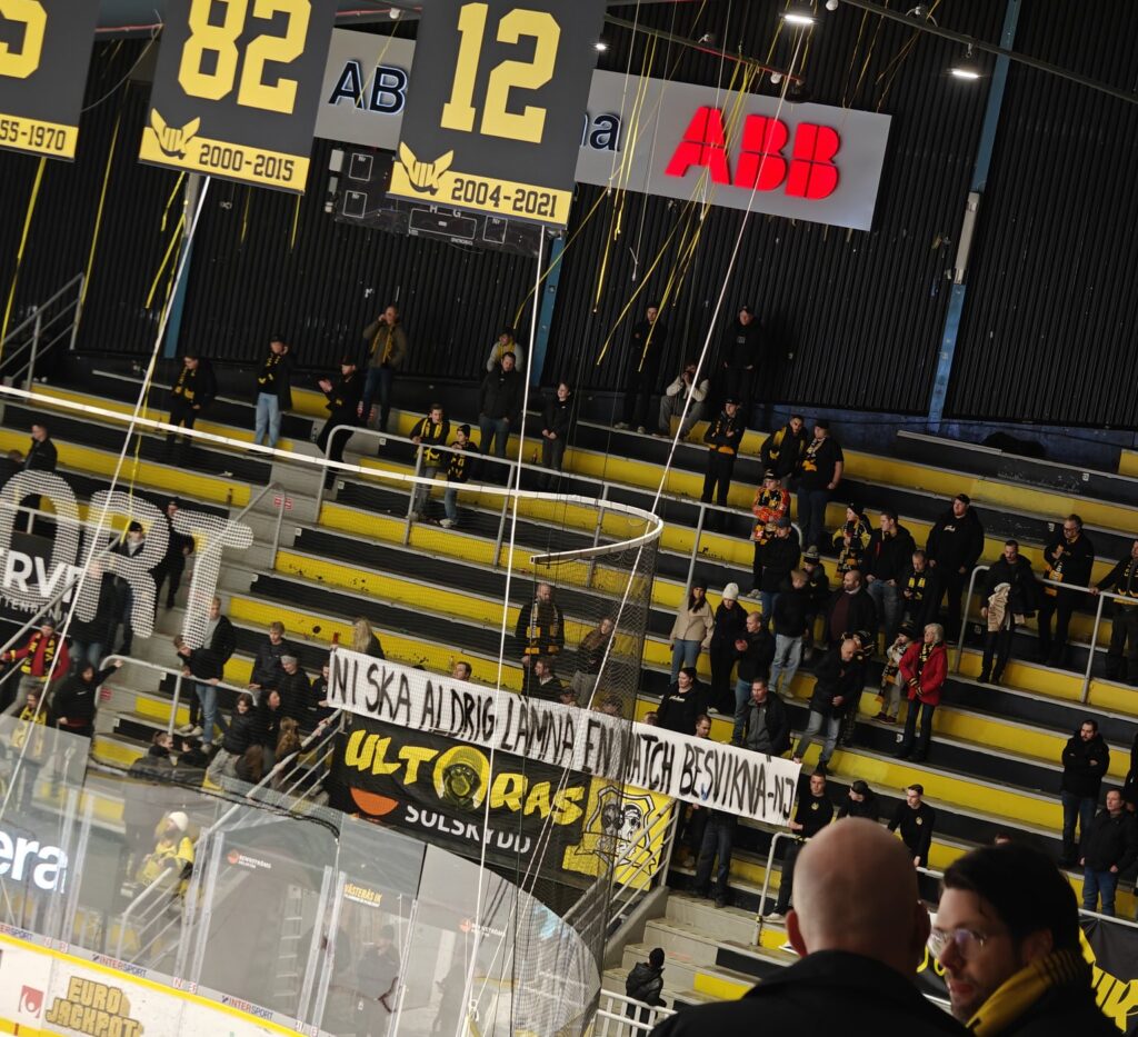 Somehow almost even heavier for the fans as VIK lost despite a good effort against Björklöven – but there is playoff hope if Gulsvart can continue like this